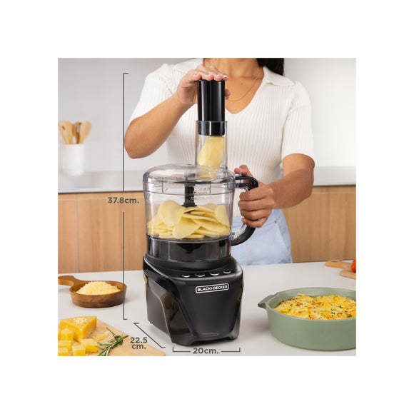 Procesador de Alimentos Black+Decker Silencioso FP4342