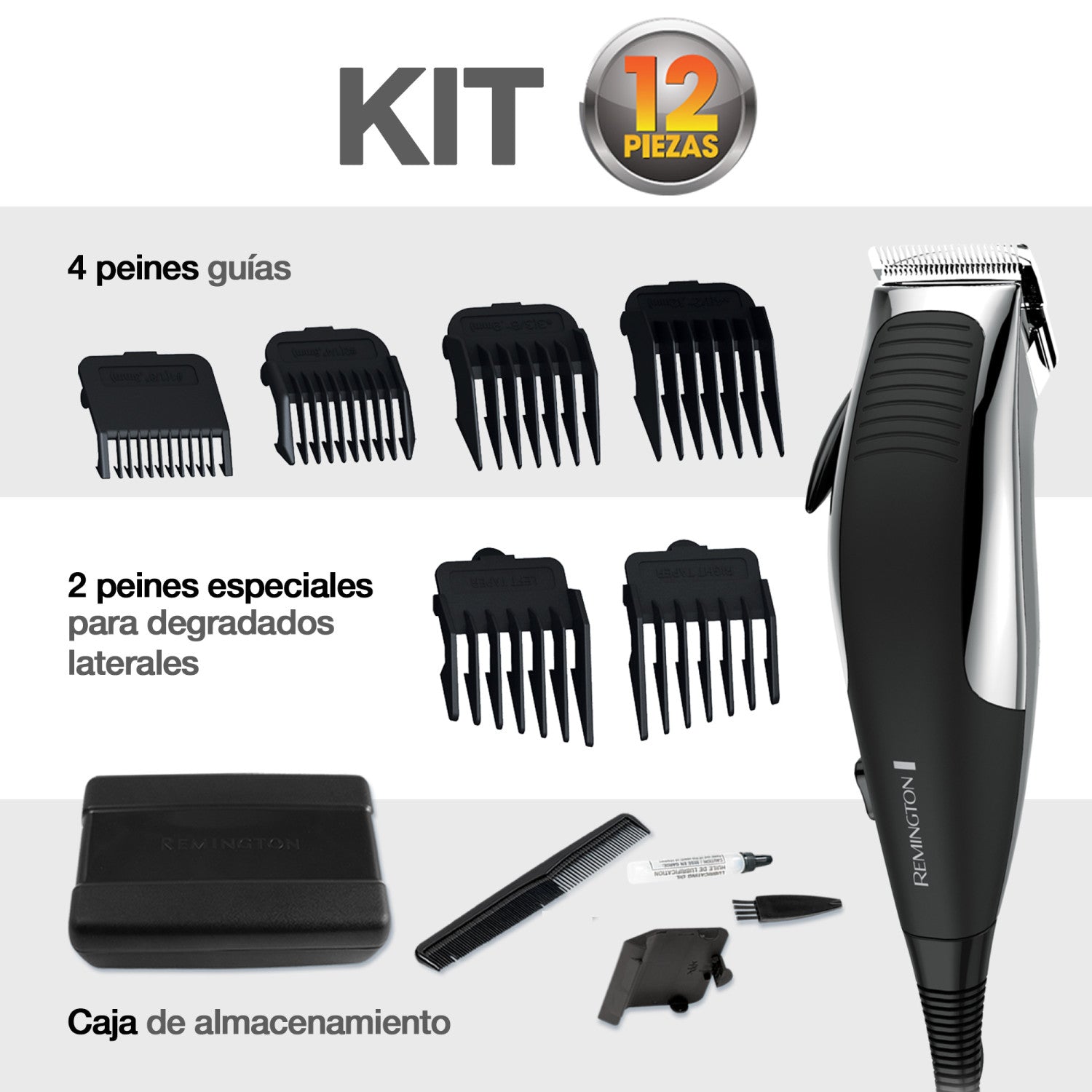 Corta Pelo Remington Grooming Kit Hc1080