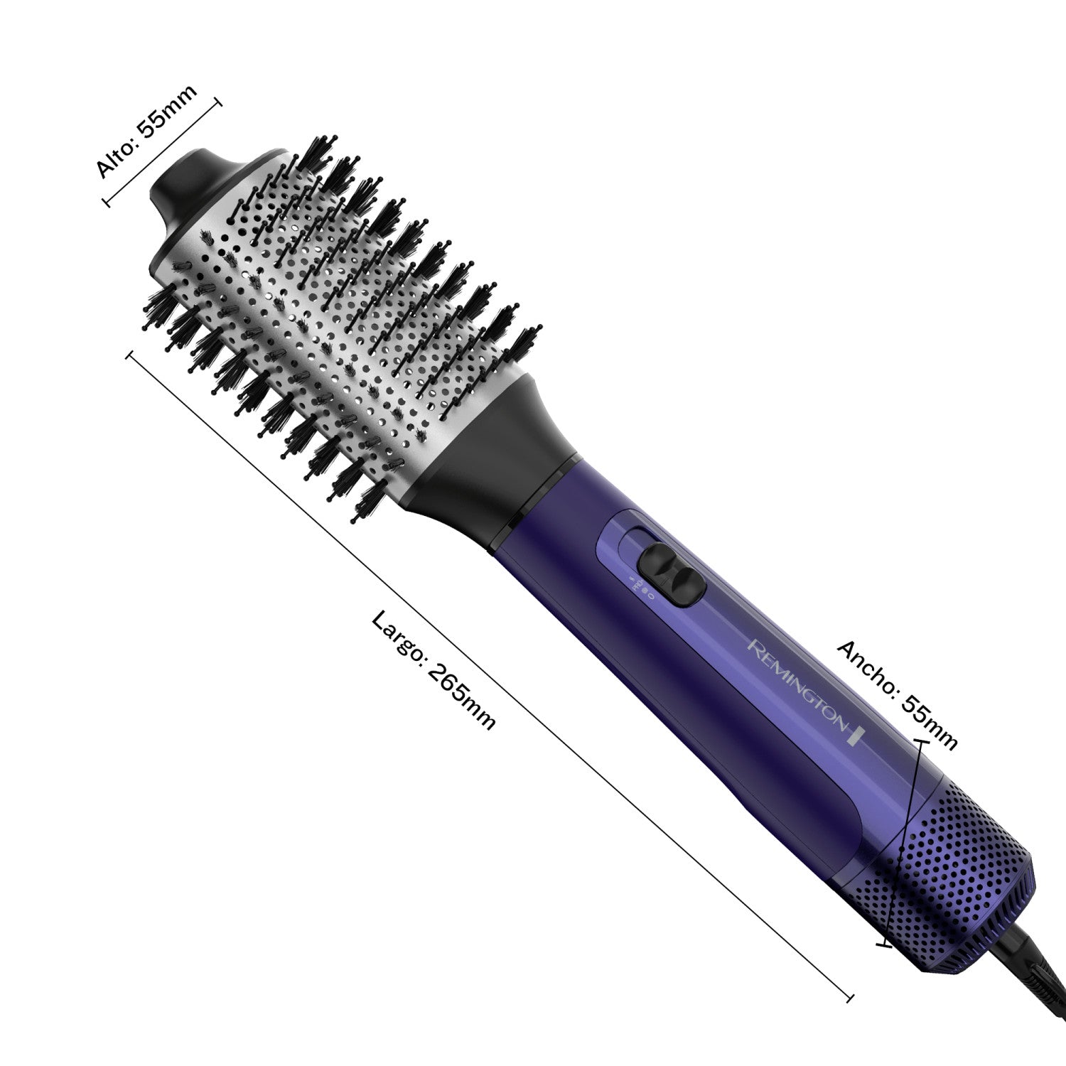 Cepillo Secador Multistyler 3 en 1 Remington Gloss 1.000W
