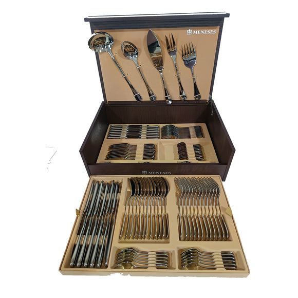 Maleta de Cuchilleria Meneses  Mod.164 113 Pzs.