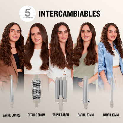 Rizador Multistyler 5 en 1 Remington Trendology