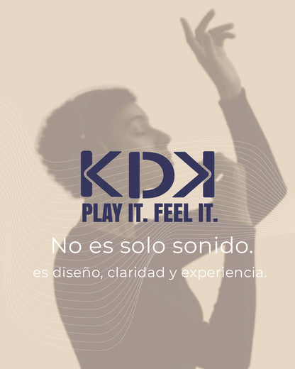 Audifonos Inalámbricos Bluetooth KDK Echo Pro Blanco