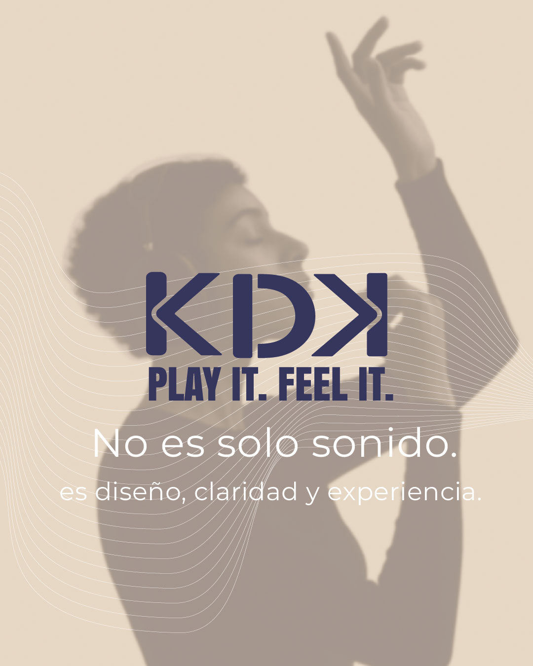Parlante Mini Bluetooth KDK Spark 5W Naranjo