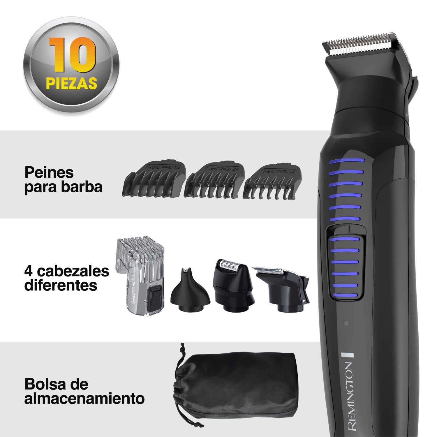 Recortadora De Barba Remington Pg6125 RG029A