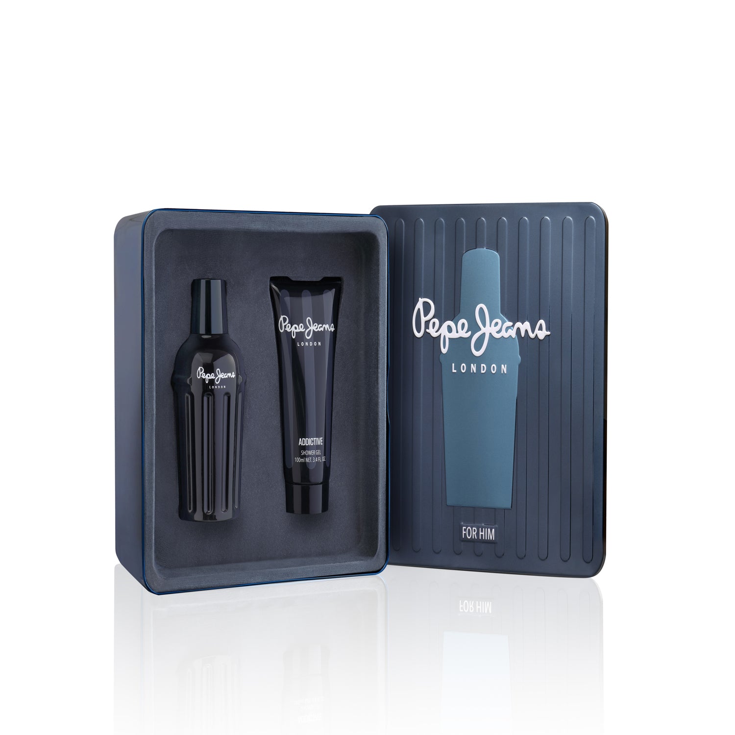 Set Pepe Jeans Addictive For Him 100 ML + Shower Gel 100 ML