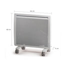 Calefactor Eléctrico Thelios Wifi 1000W Radiante-2