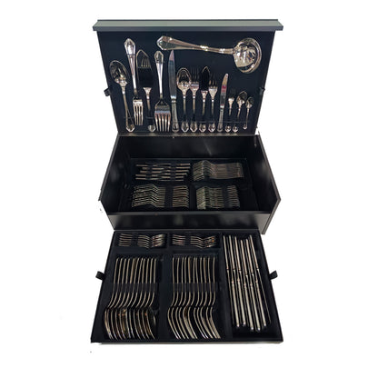 Maleta de Cuchilleria Cruz De Malta  Mod. Wellington 113 Pzs