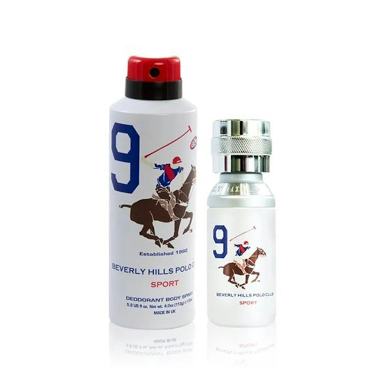 Estuche Polo Beverly Hills  Sports Men Nine Edt 50 + Deo