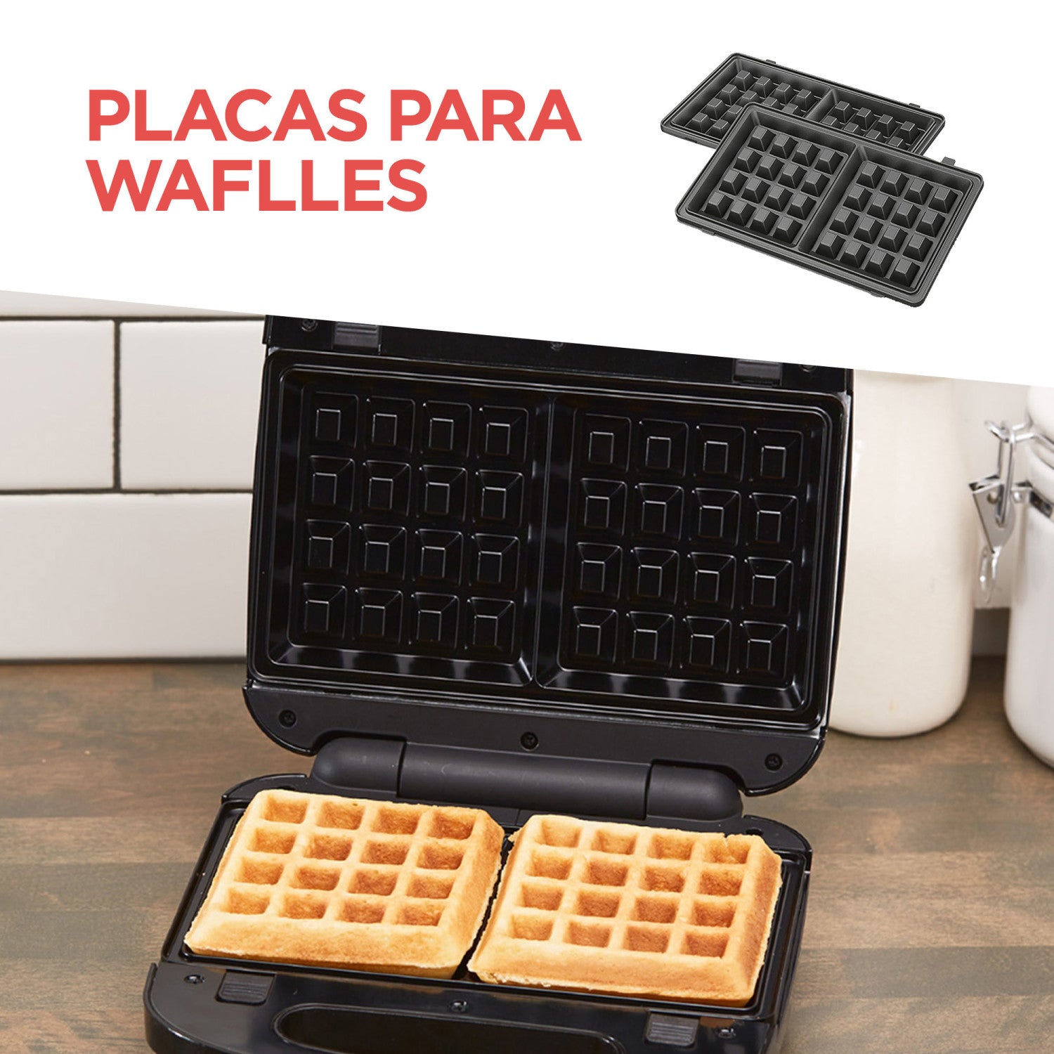 Sandwichera - Parrilla - Waflera Black+Decker 3 En 1