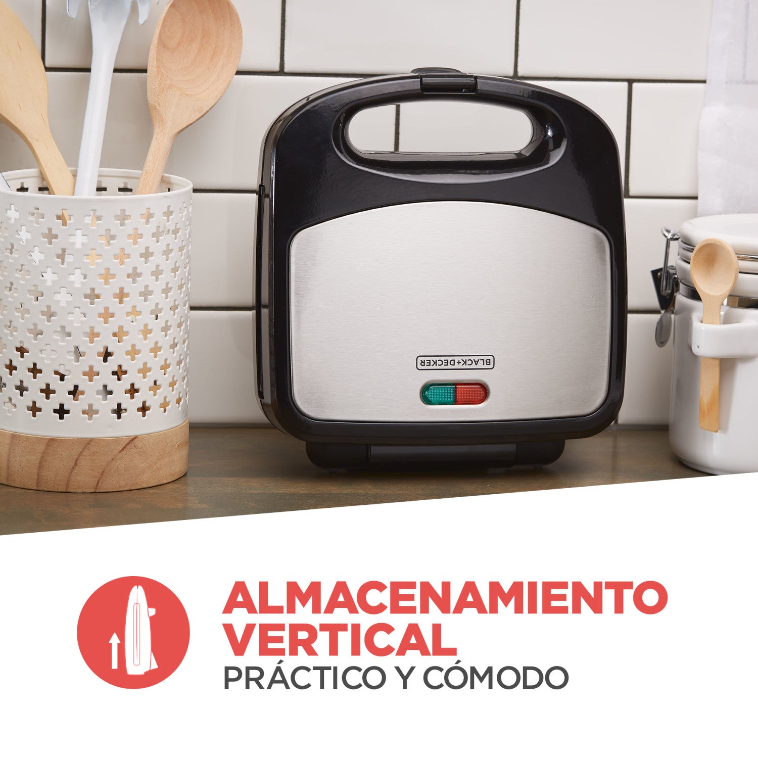 Sandwichera - Parrilla - Waflera Black+Decker 3 En 1