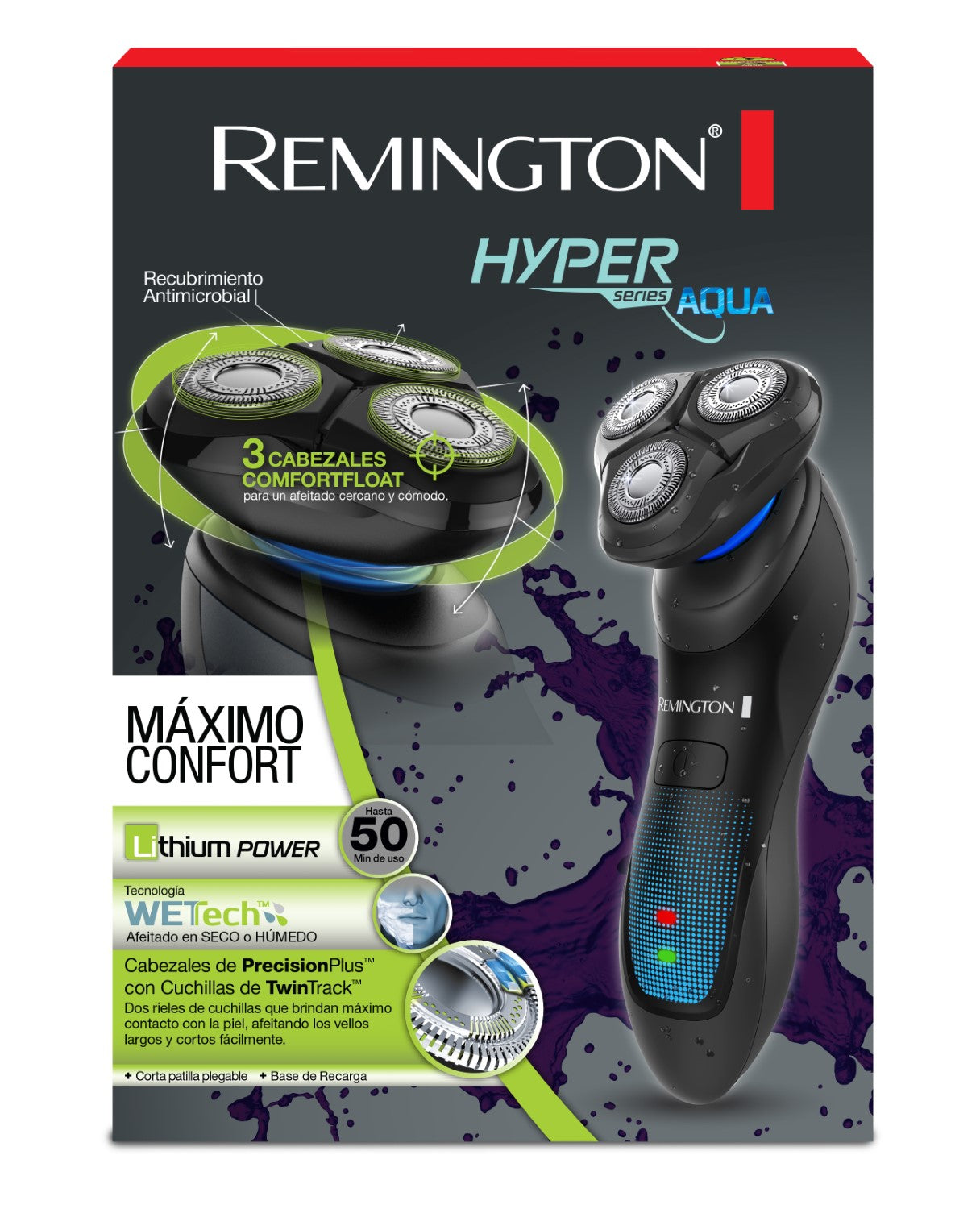 Afeitadora Remington Hyperflex Agua XR1430